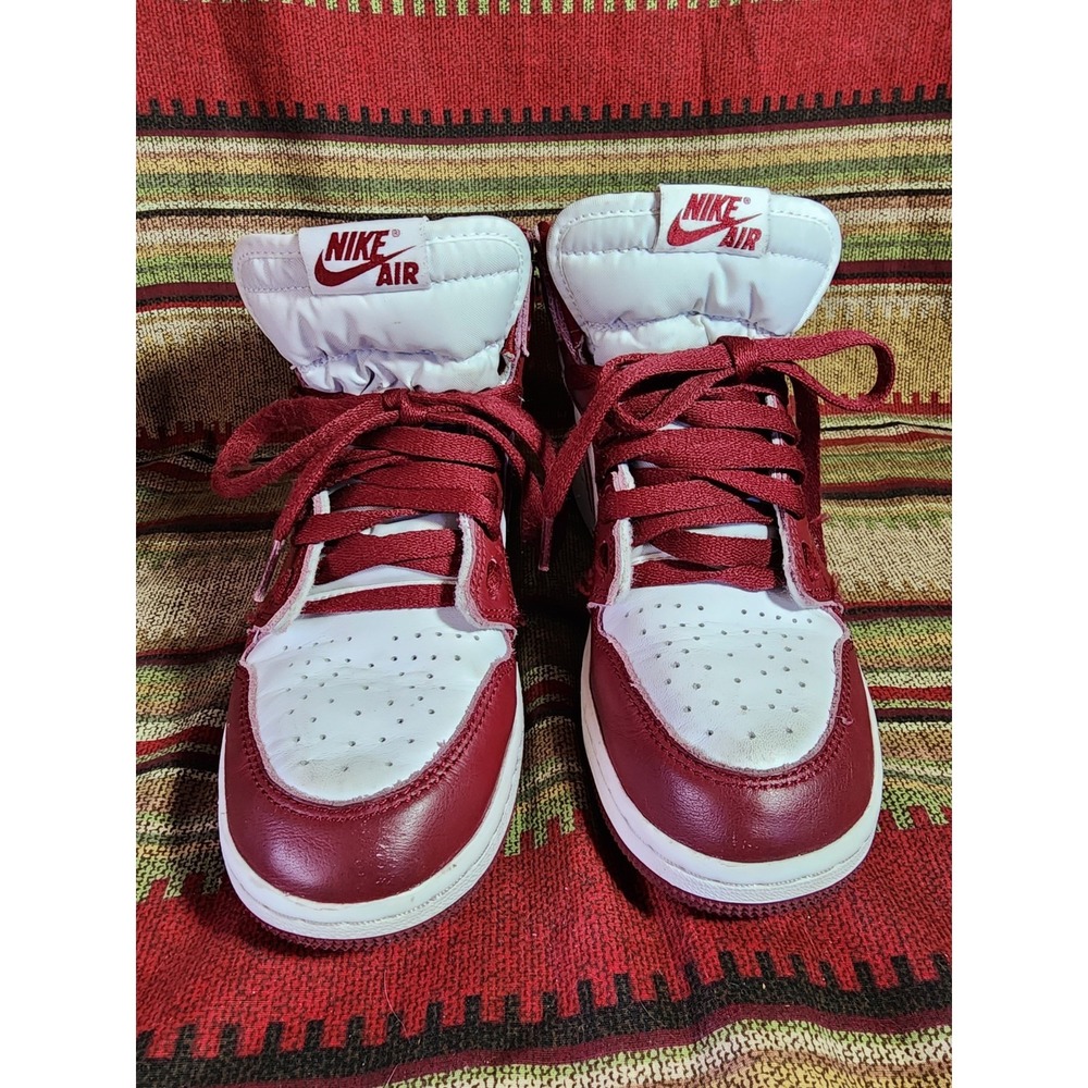 Nike‎ Air Jordan 1 Retro High OG Artisanal Red Size 5Y FD1437-160 WOMENS 6.5